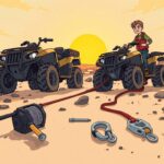 UTV Rock Light Accessories for Nighttime Style